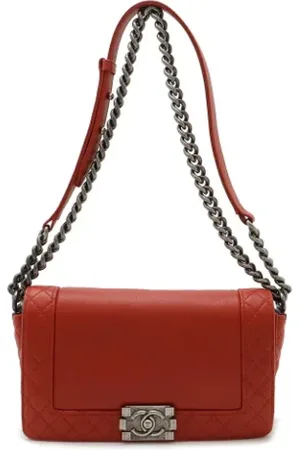 CHANEL Mujer, De segunda mano, Rojo, Talla: ONE Size