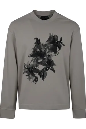 Emporio Armani Hombre, Sudaderas, Gris, Talla: M