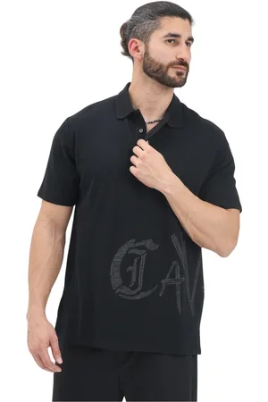 Roberto Cavalli Hombre, Camisetas, Negro, Talla: XL