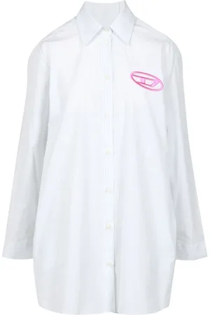 Diesel Mujer, Vestidos, Blanco, Talla: S