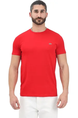Lacoste Hombre, Camisetas, Rojo, Talla: XL