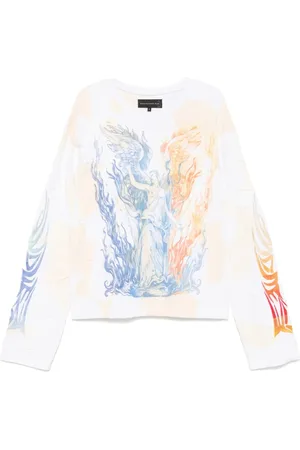 Who Decides War Hombre, Sudaderas, Blanco, Talla: M