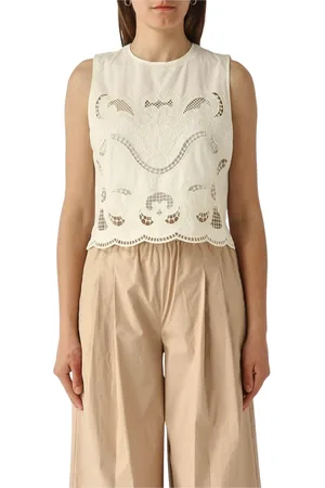 Twin-Set Mujer, Camisetas, Blanco, Talla: S