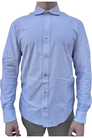 ELEVENTY Hombre, Camisas, Azul, Talla: M