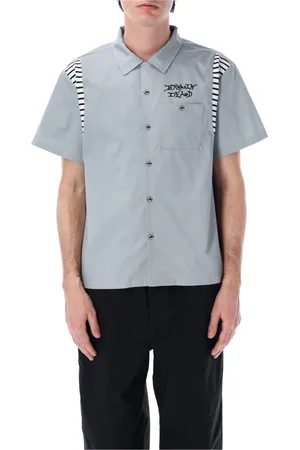 Brain Dead Hombre, Camisas, Azul, Talla: XL