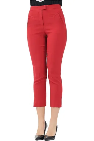 Patrizia Pepe Mujer, Pantalones, Rojo, Talla: S