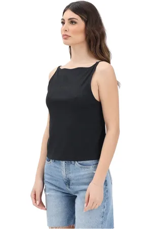 Calvin Klein Mujer, Camisetas, Negro, Talla: M