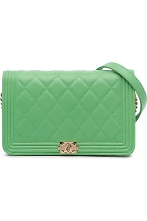 CHANEL Mujer, De segunda mano, Verde, Talla: ONE Size