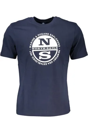 North Sails Hombre, Camisetas, Azul, Talla: M