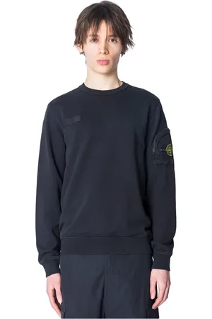 Stone Island Hombre, Sudaderas, Negro, Talla: S
