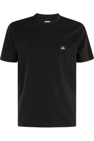 C.P. Company Hombre, Camisetas, Negro, Talla: L