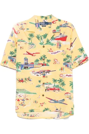Ralph Lauren Hombre, Camisas, Amarillo, Talla: M