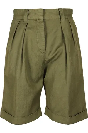 Aspesi Mujer, Pantalones cortos, Verde, Talla: XS