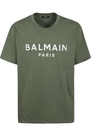 Balmain Hombre, Camisetas, Verde, Talla: 2XL