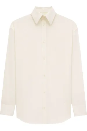 Saint Laurent Mujer, Blusas y Camisas, Blanco, Talla: M
