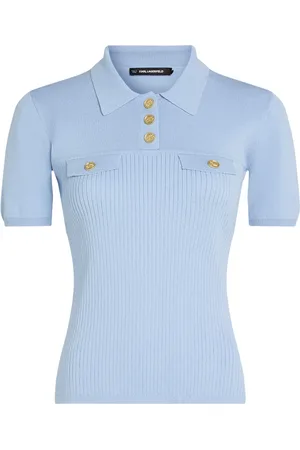 Karl Lagerfeld Mujer, Camisetas, Azul, Talla: M