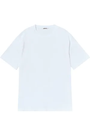 Auralee Hombre, Camisetas, Azul, Talla: L
