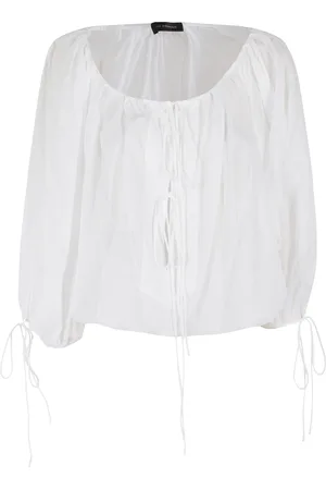 Andamane Mujer, Blusas y Camisas, Blanco, Talla: S