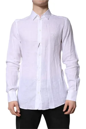 Dolce & Gabbana Hombre, Camisas, Blanco, Talla: M