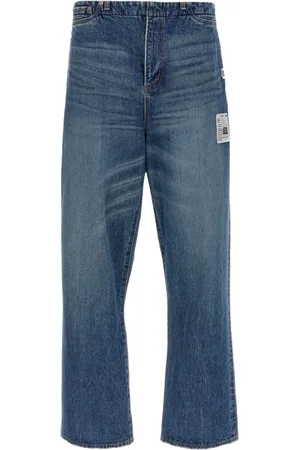 MIHARA YASUHIRO Hombre, Vaqueros, Azul, Talla: L