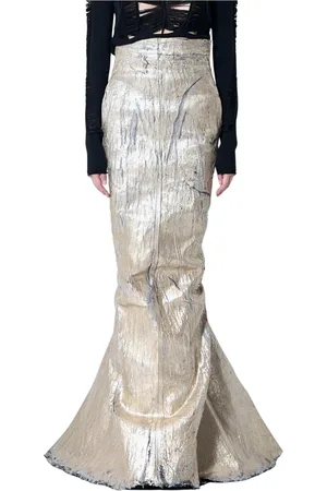 Rick Owens Mujer, Faldas, Amarillo, Talla: S