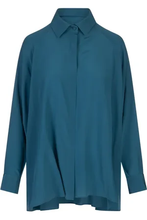 GIANLUCA CAPANNOLO Mujer, Camisetas, Azul, Talla: L