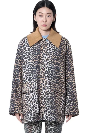Ganni Mujer, Chaquetas, Marrón, Talla: S