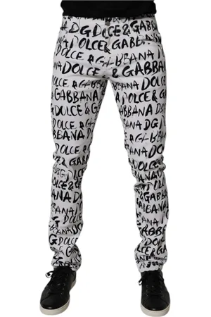 Dolce & Gabbana Hombre, Vaqueros, Blanco, Talla: M