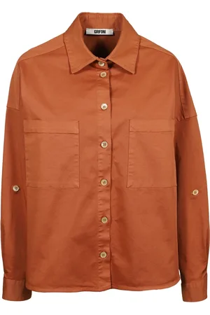 Mauro Grifoni Hombre, Camisas, Naranja, Talla: S