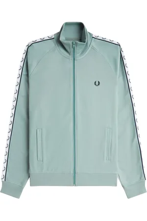 Fred Perry Hombre, Sudaderas, Azul, Talla: L