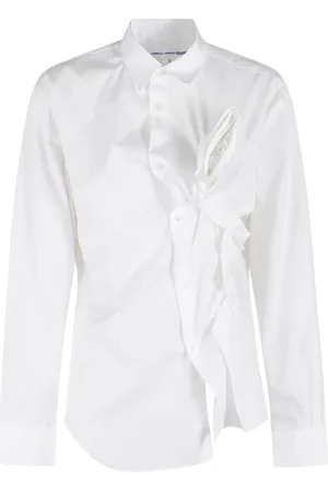 Comme des Garçons Mujer, Blusas y Camisas, Blanco, Talla: S