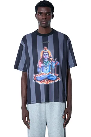AWAKE NY Hombre, Camisetas, Negro, Talla: XL