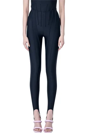 MUGLER Mujer, Pantalones, Negro, Talla: S