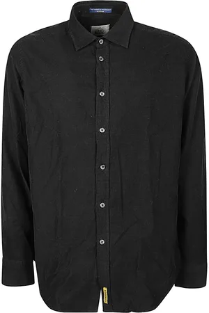 B.D.BAGGIES Hombre, Camisas, Negro, Talla: XL