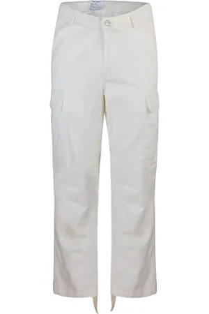 Carhartt Hombre, Pantalones, Blanco, Talla: W29
