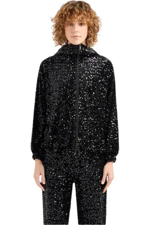 Emporio Armani Mujer, Chaquetas, Negro, Talla: M