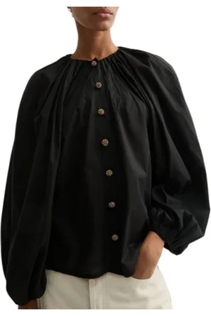 LAURENCE BRAS Mujer, Blusas y Camisas, Negro, Talla: M