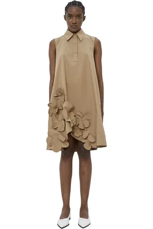MEIMEIJ Mujer, Vestidos, Marrón, Talla: S