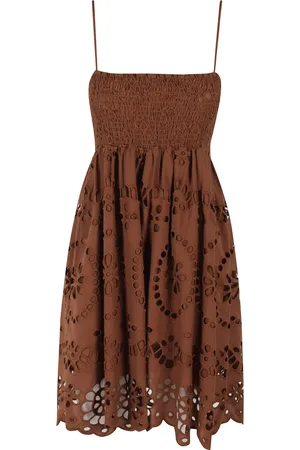 MC2 SAINT BARTH Mujer, Vestidos, Marrón, Talla: S