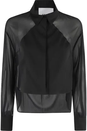 ERIKA CAVALLINI Mujer, Blusas y Camisas, Negro, Talla: S