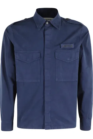 Aspesi Hombre, Chaquetas, Azul, Talla: M