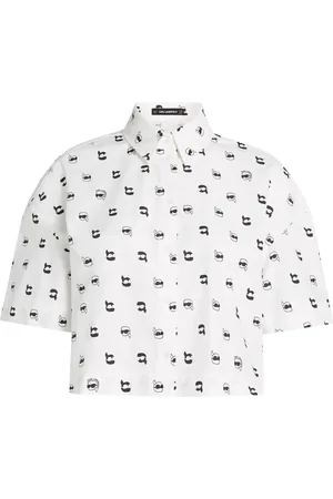 Karl Lagerfeld Mujer, Blusas y Camisas, Blanco, Talla: M