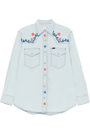 Filson Mujer, Blusas y Camisas, Azul, Talla: S