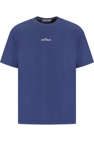 Stone Island Hombre, Camisetas, Azul, Talla: 2XL