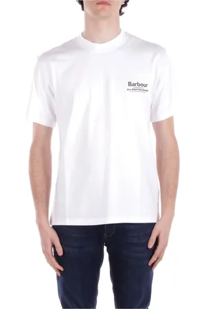 Barbour Hombre, Camisetas, Blanco, Talla: L
