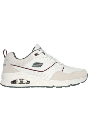 Skechers Hombre, Zapatos, Blanco, Talla: 43 EU