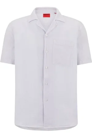 HUGO BOSS Hombre, Camisas, Blanco, Talla: L