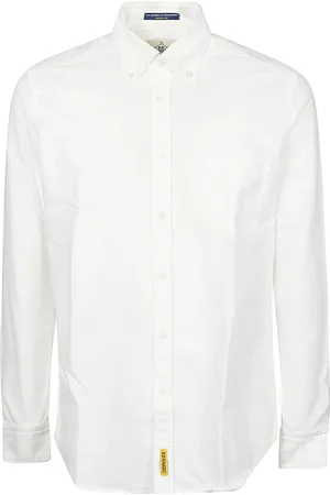 B.D.BAGGIES Hombre, Camisas, Blanco, Talla: M