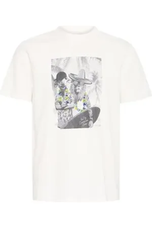 Blend Hombre, Camisetas, Blanco, Talla: L
