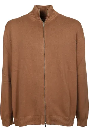 Daniele Fiesoli Hombre, Jerseys, Marrón, Talla: L